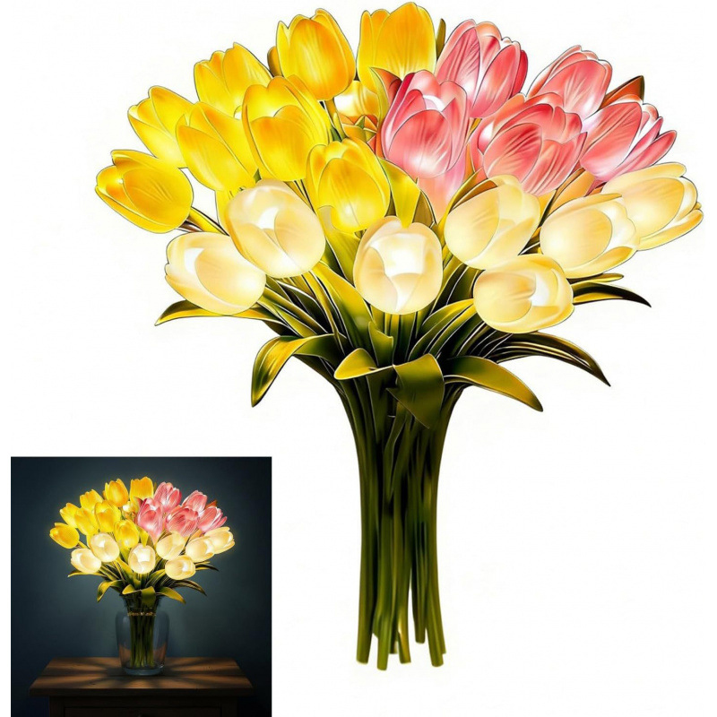 Tulara™ – LED Tulip Bouquet Light