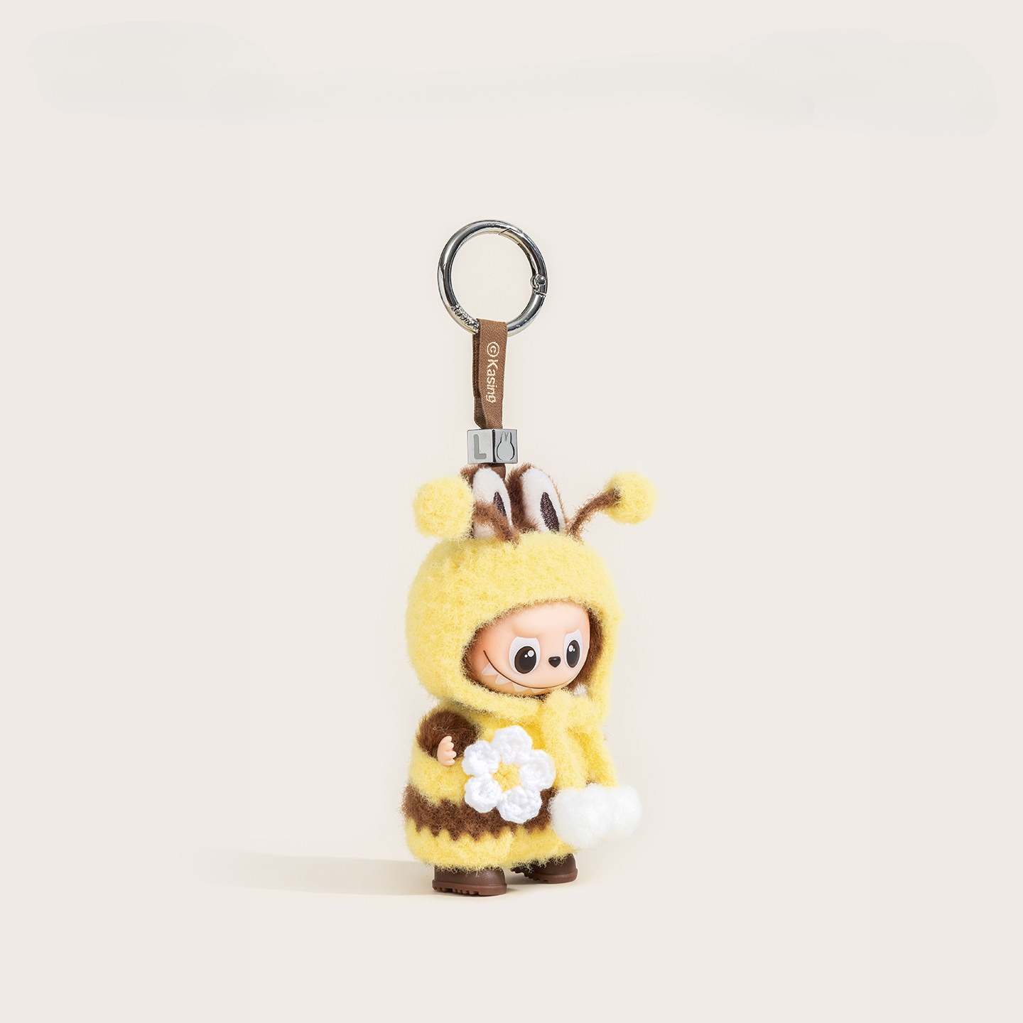 Handmade Bee Outfit for Mini Monster Doll | Cute Dress-Up Clothes for 17cm Plush Figure | Outfit Only-Plush Wardrobe