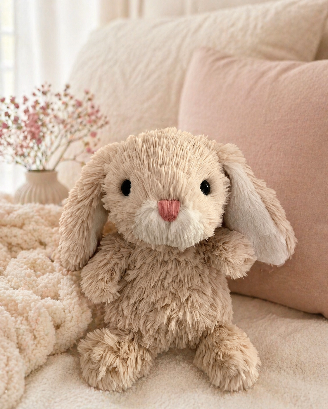plush doll clothes size guide for bunny-style plush toys