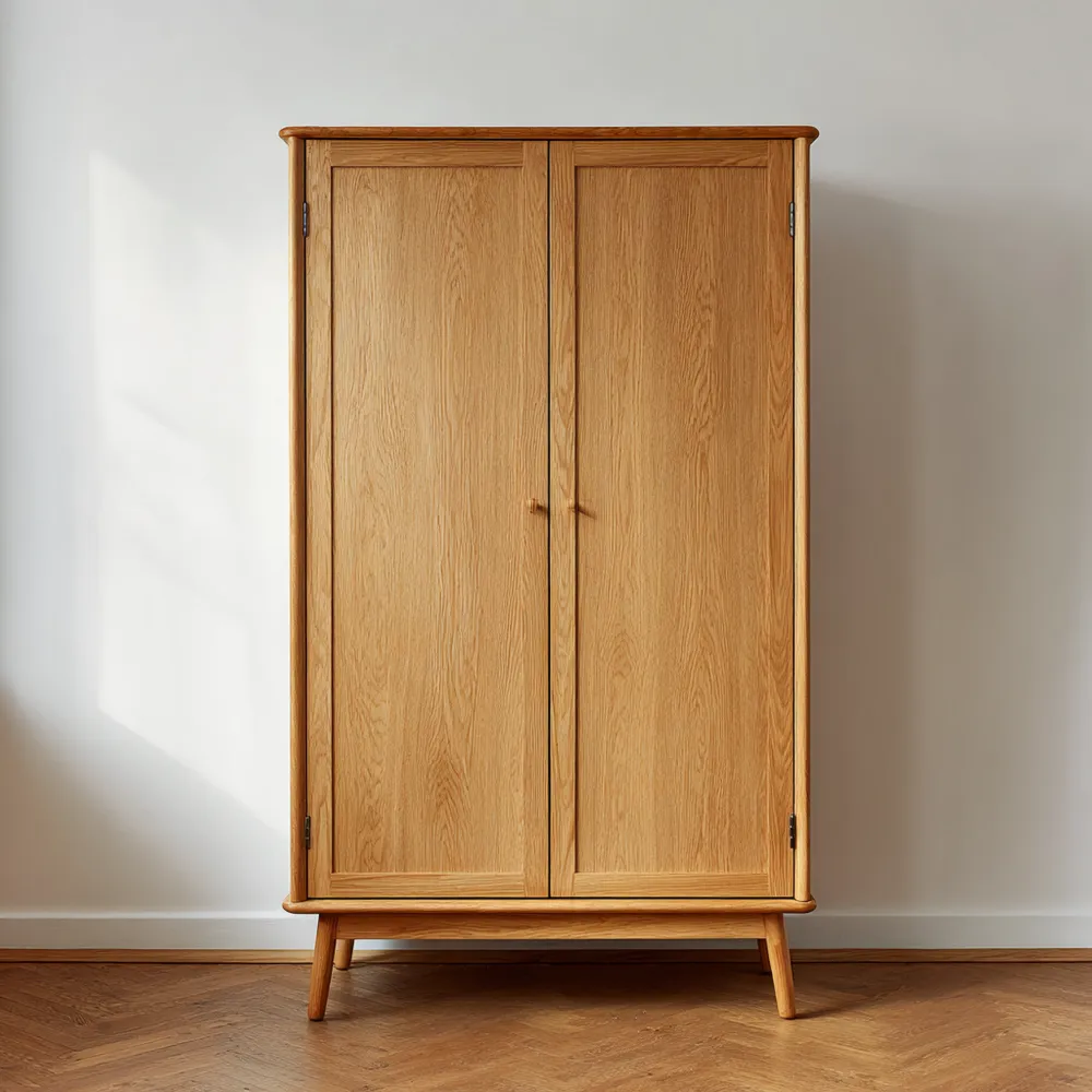 Armario de Madera de Roble 180x80x50 cm - Diseño Clásico