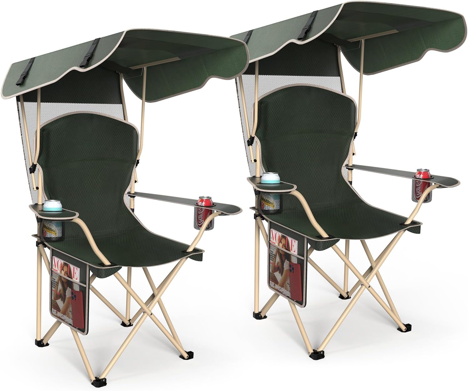 Portable Camping Chair with Canopy