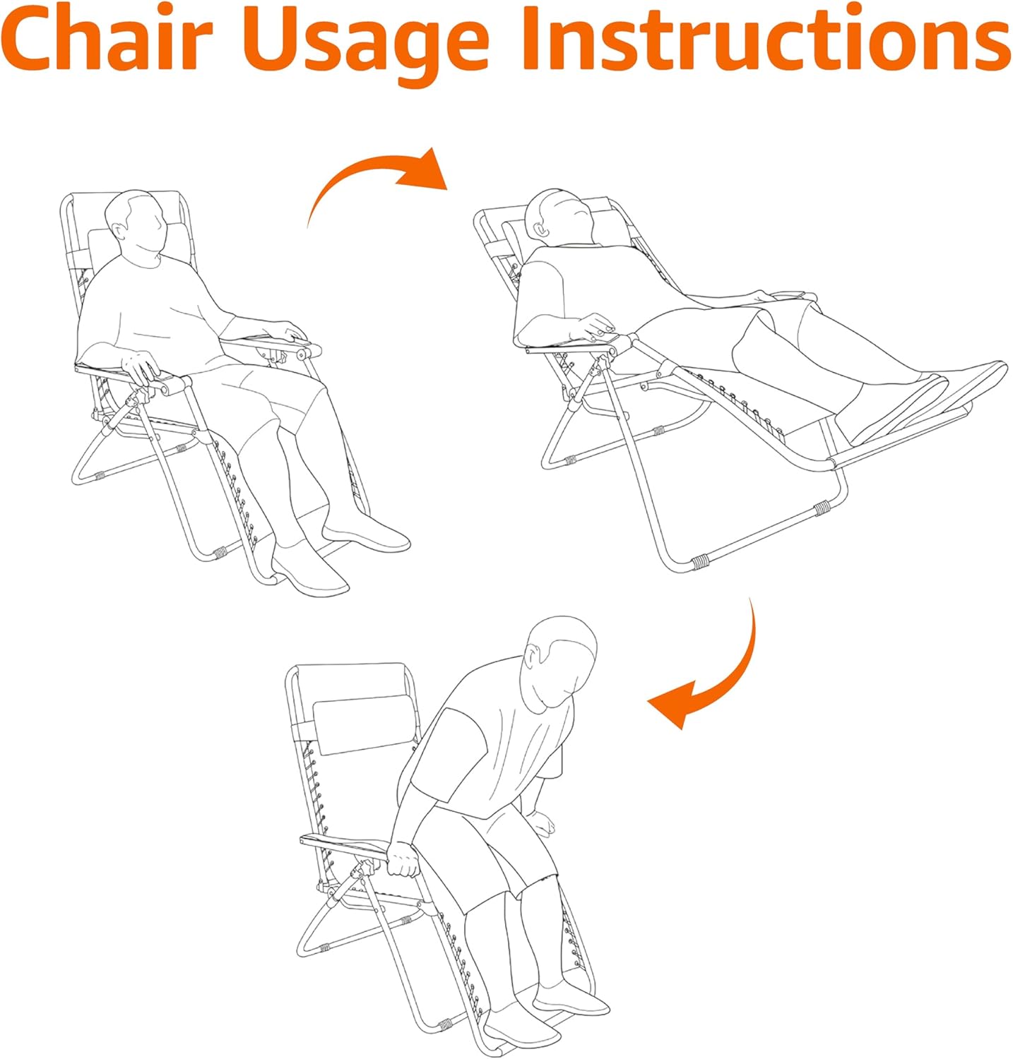 Gravity Lounge Chair with Pillow