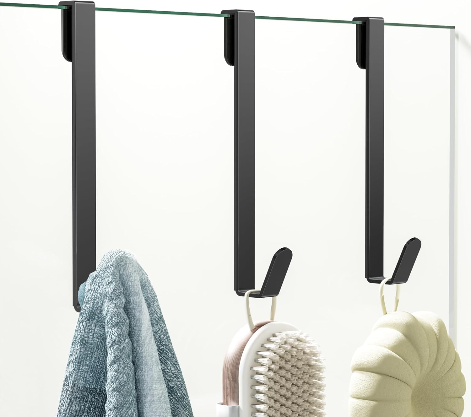 3 Pack Shower Door Hooks
