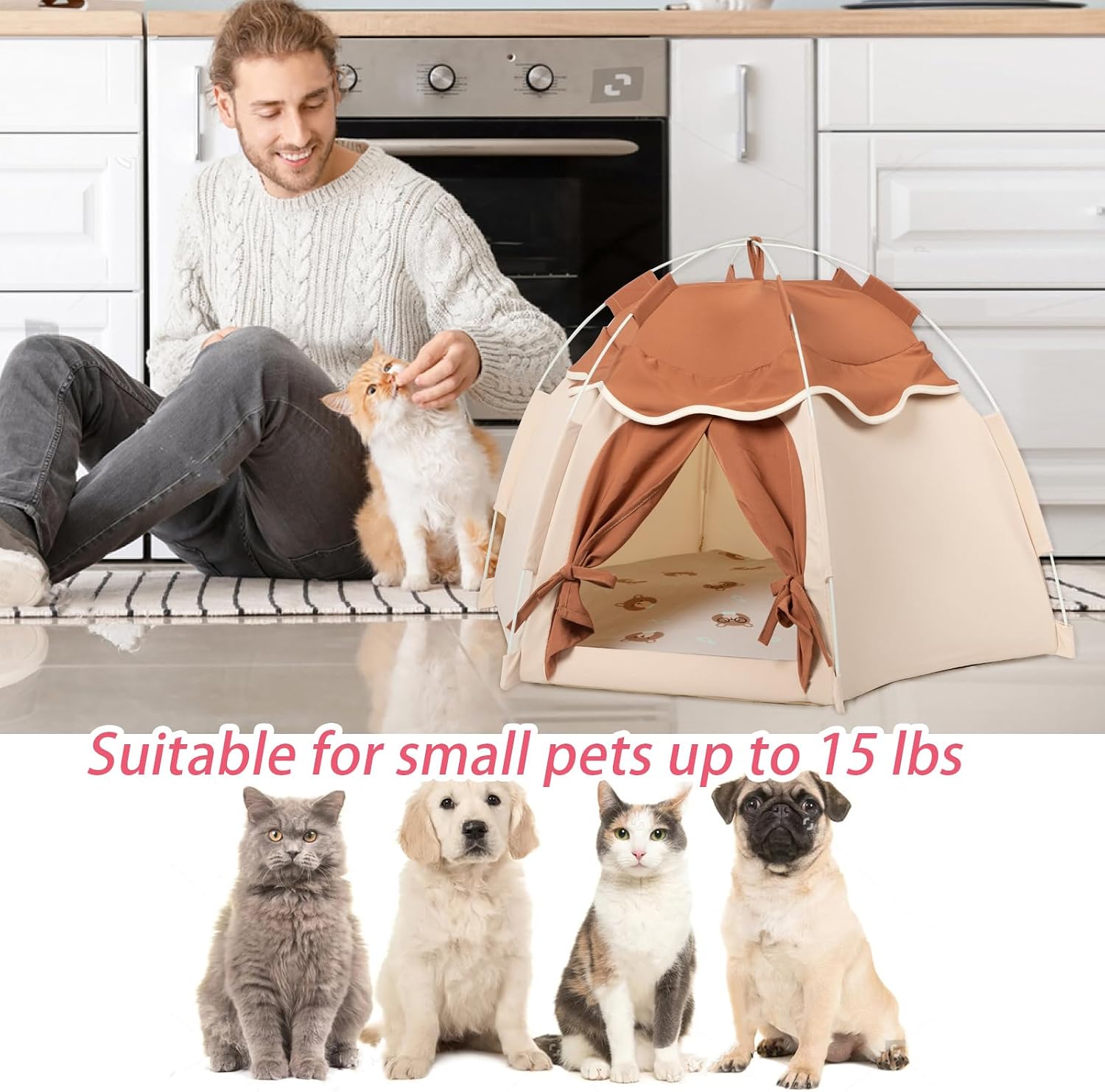 Cat Tent for Indoor, Indoor Dog House