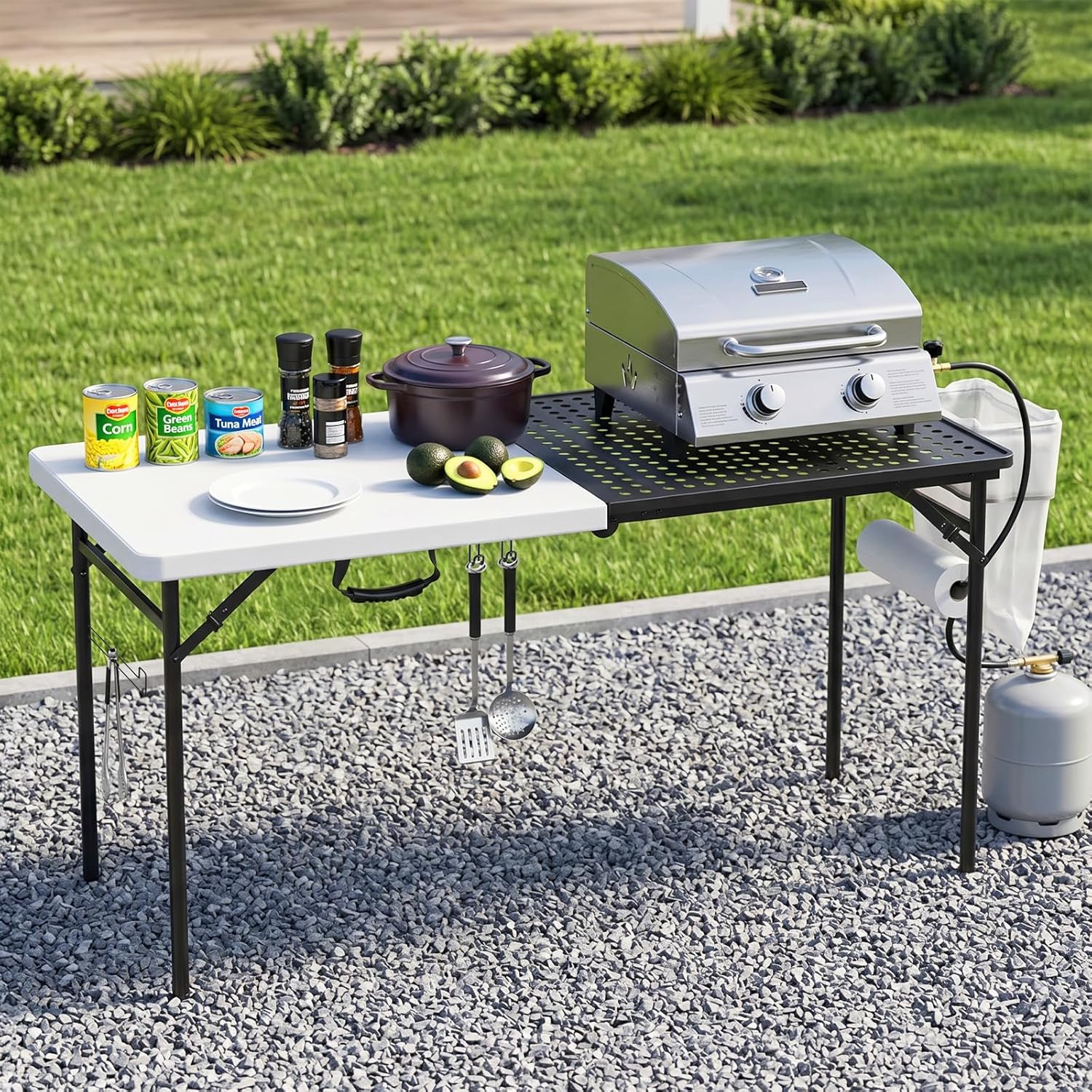 5ft Folding Table for Picnic Camping