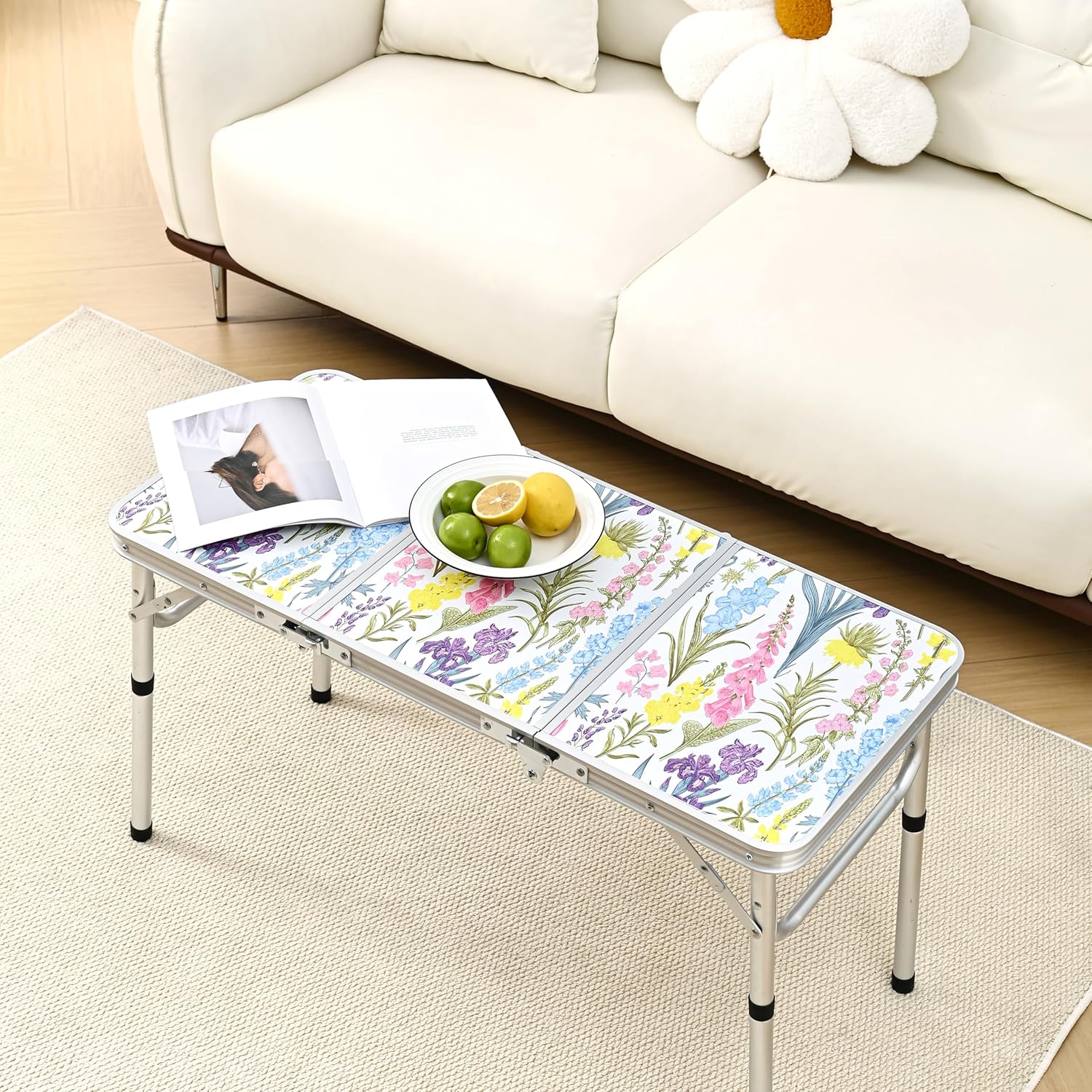 Folding Camping Table 3ft Portable Picnic Table