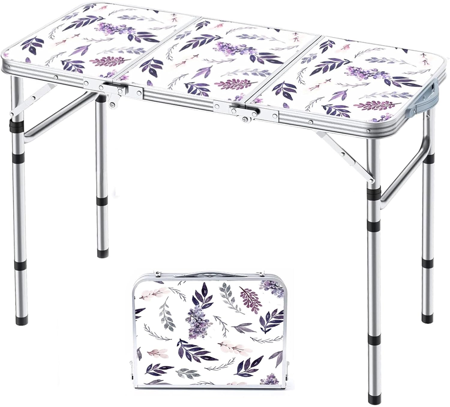 Folding Camping Table 3ft Portable Picnic Table