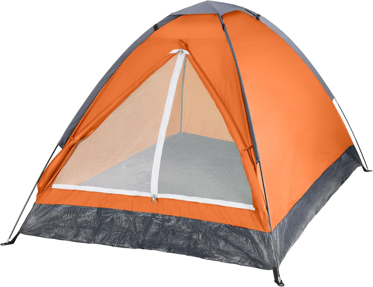 2 Person Camping Tent with Rain Fly and Carrying Bag