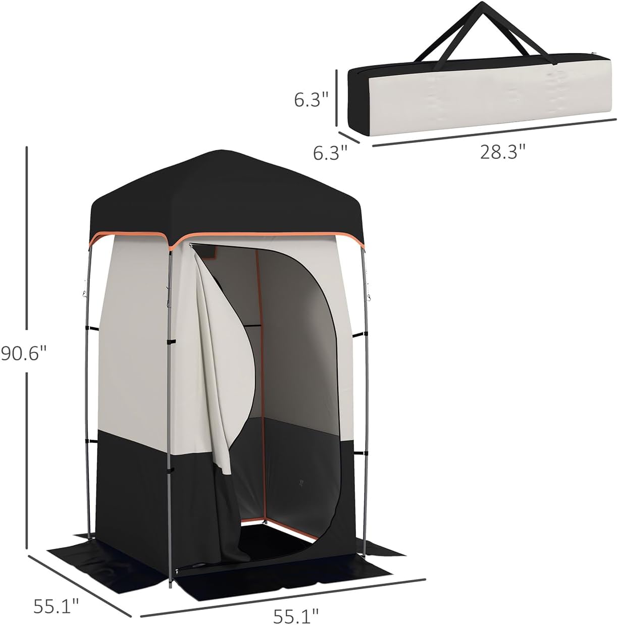 Portable Privacy Shower Tent