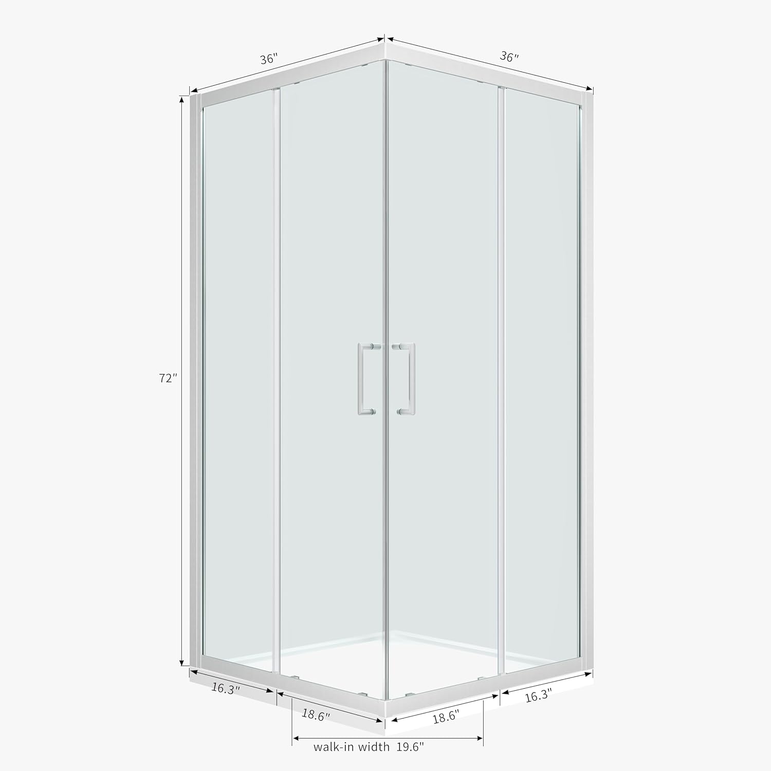 Corner Shower Enclosure 