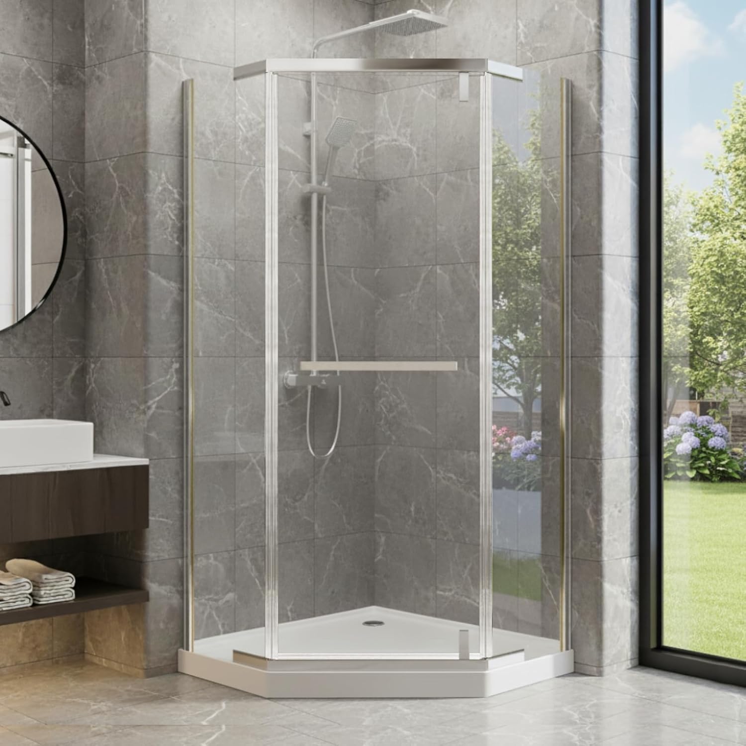 Corner Shower Enclosure
