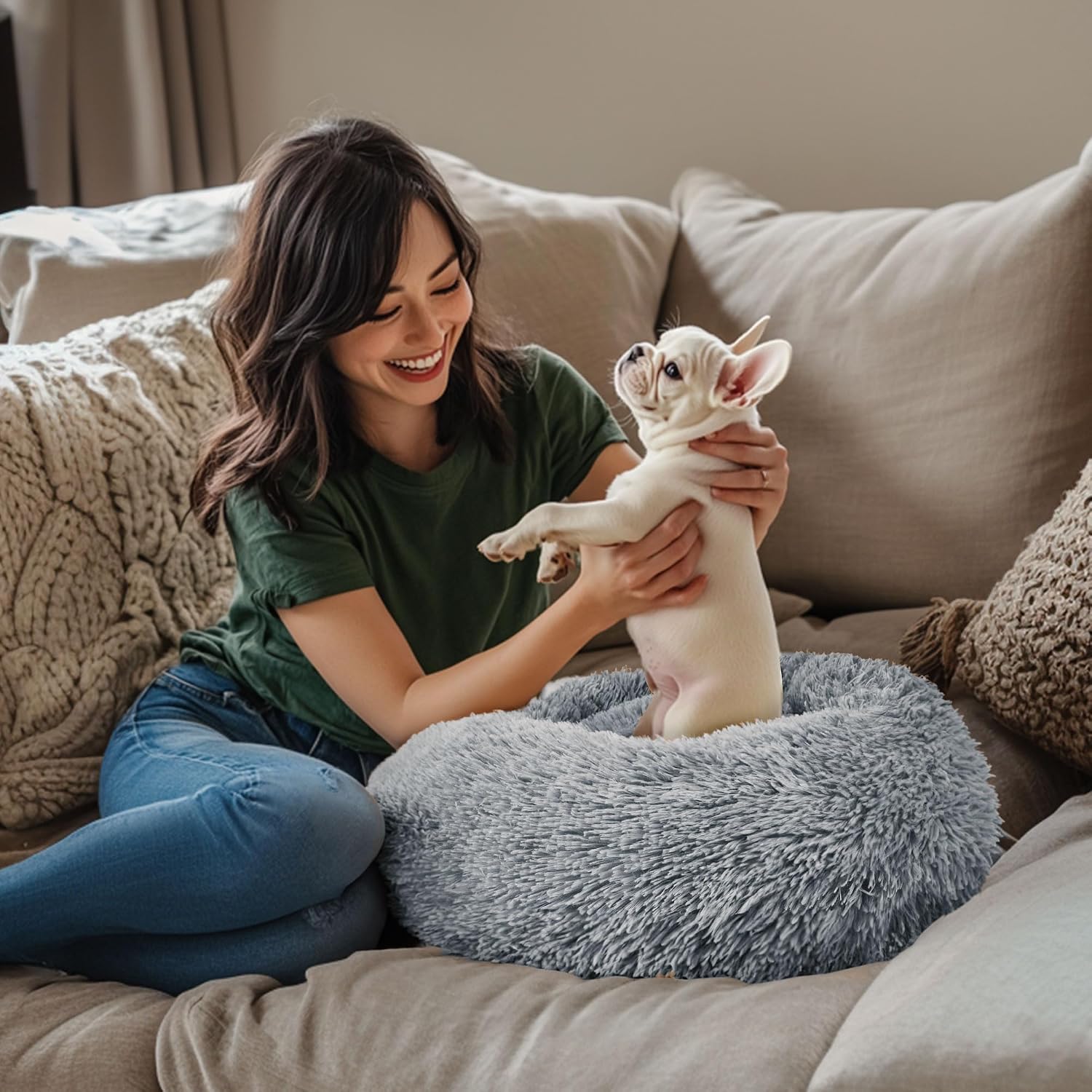 Dog & Cat Bed for Indoor Cats