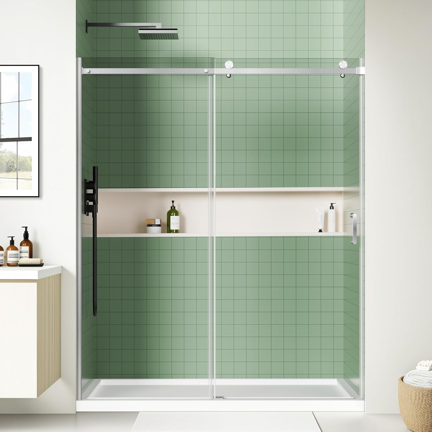 Frameless Sliding Shower Door