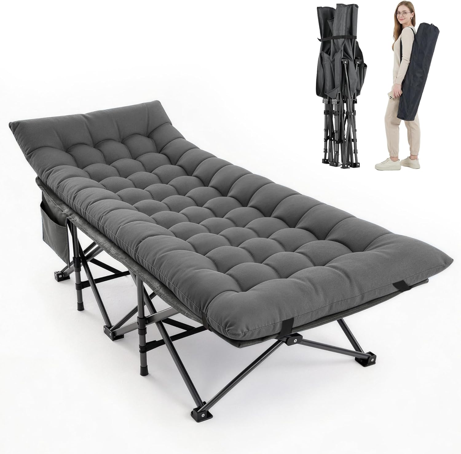 Camping Cot, Folding Camp Cot