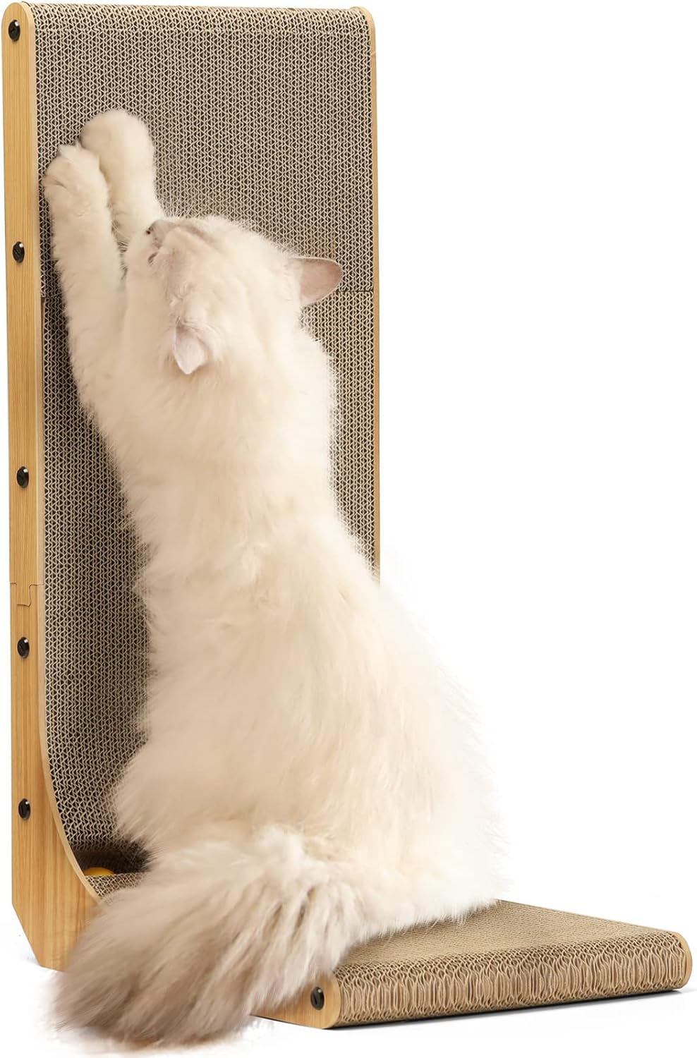 Cat Scratcher,L Shaped Cat Scratch Pad for Indoor Cats 