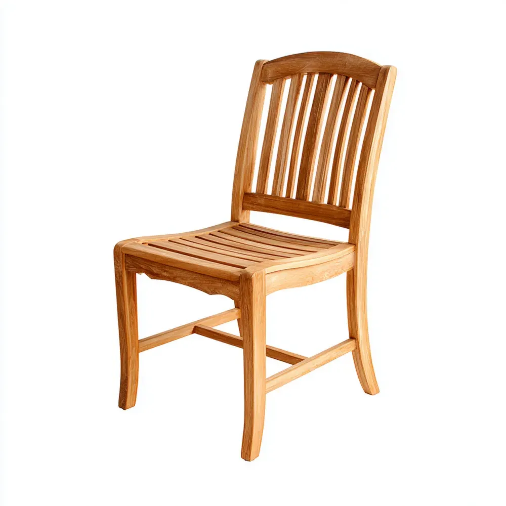 Silla de Jardín Madera de Teca 45x58x90 cm - Diseño Clásico