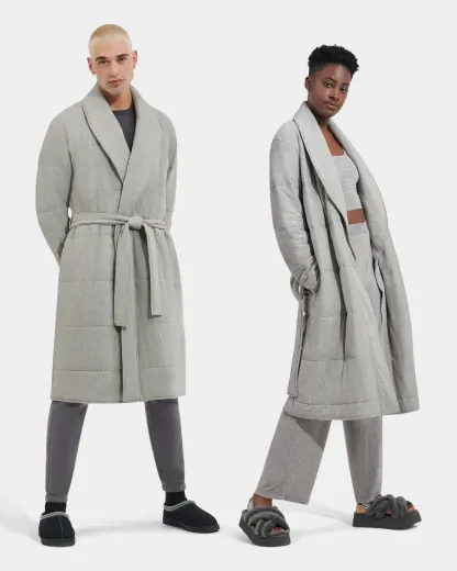 All Gender Quade Quilted Robe- UNISEX
