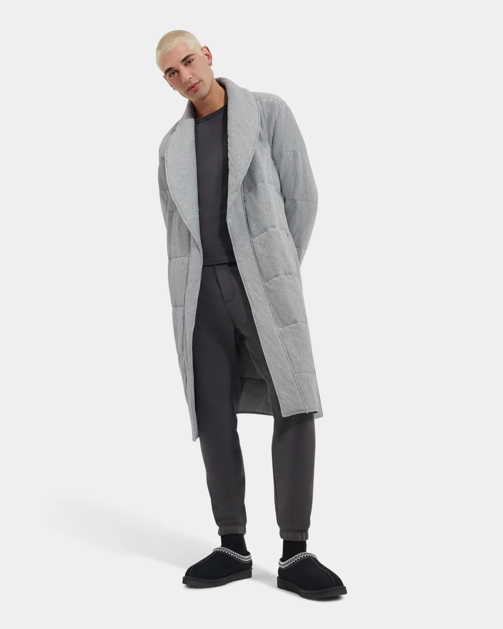 All Gender Quade Quilted Robe- UNISEX