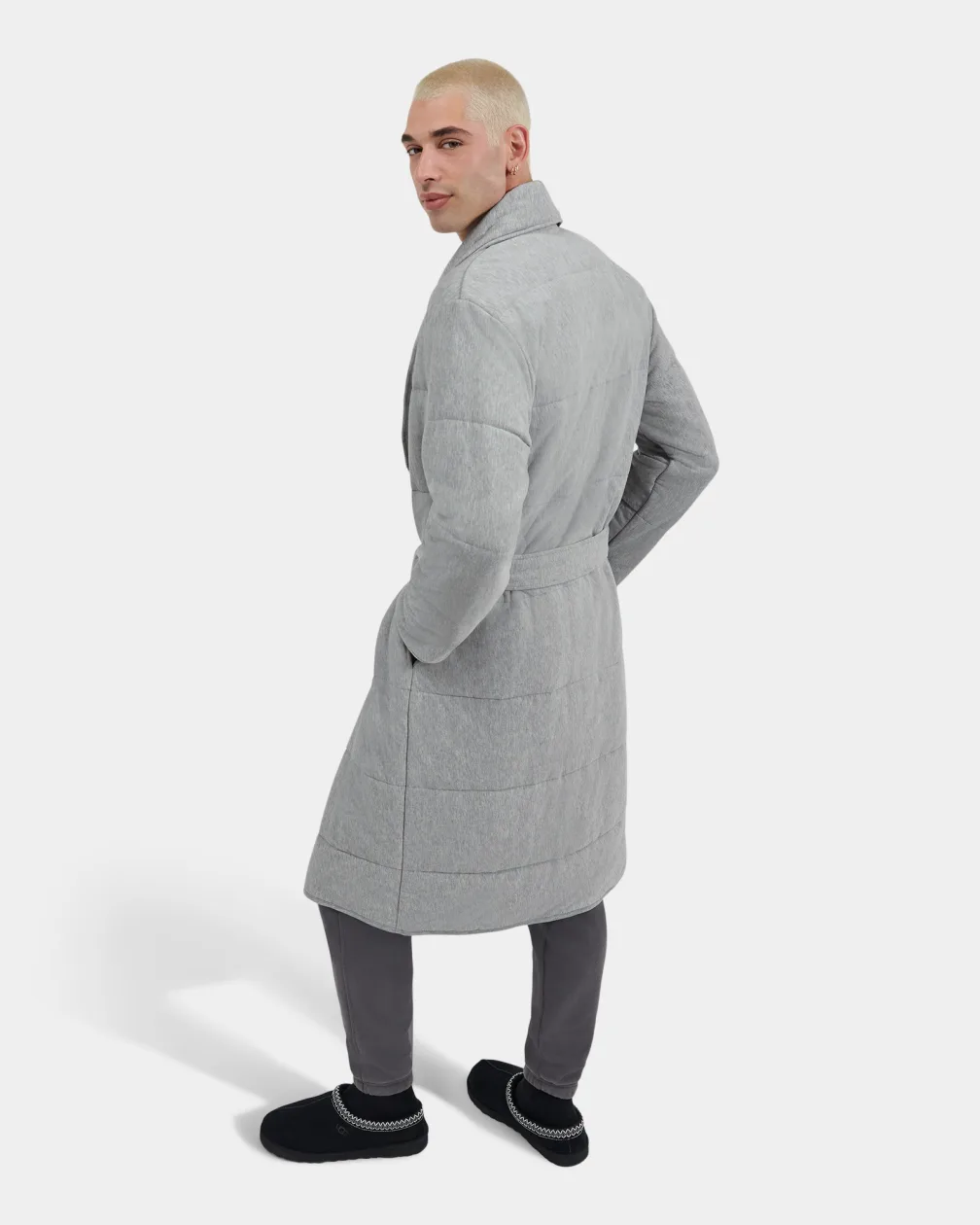All Gender Quade Quilted Robe- UNISEX