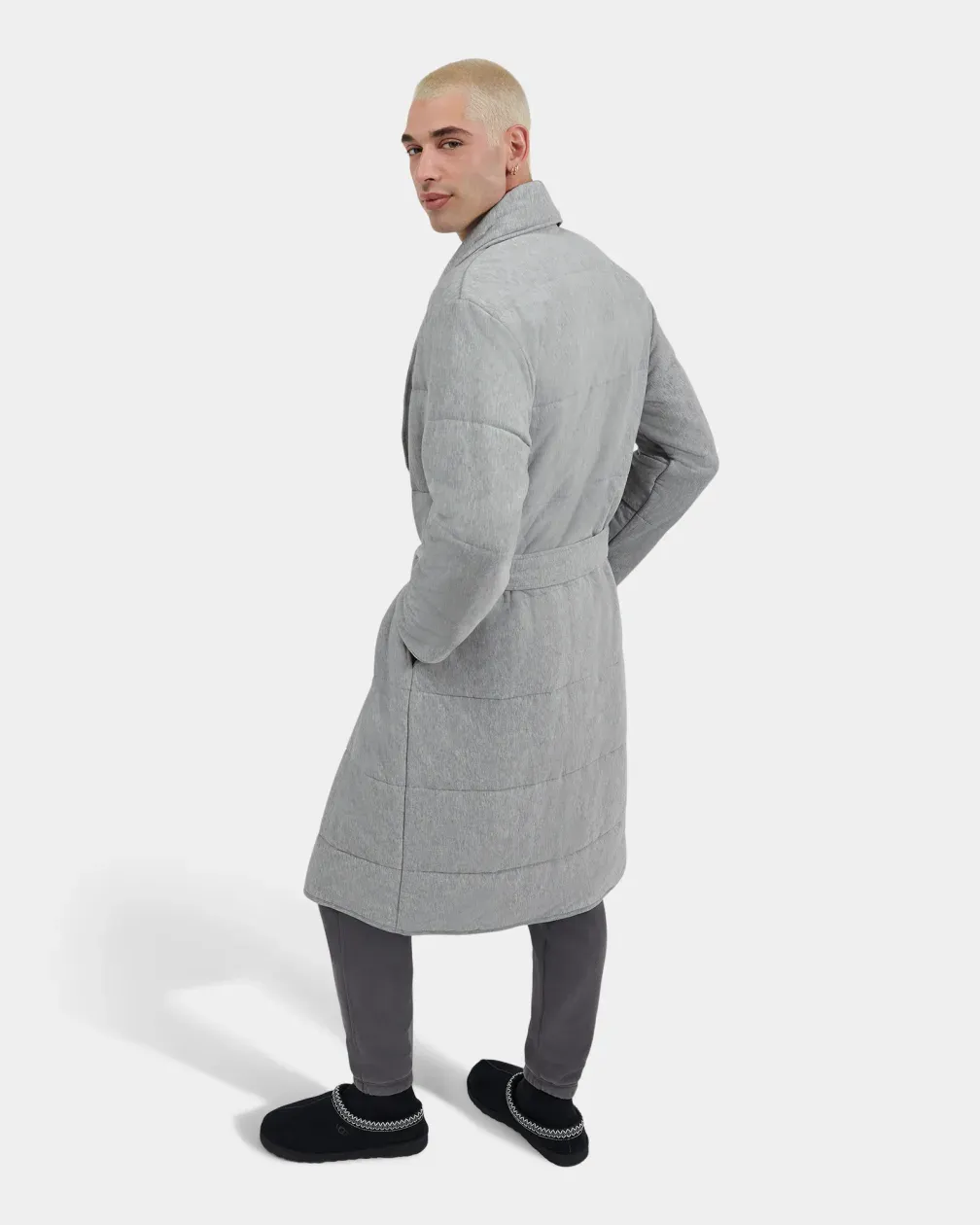 All Gender Quade Quilted Robe- UNISEX