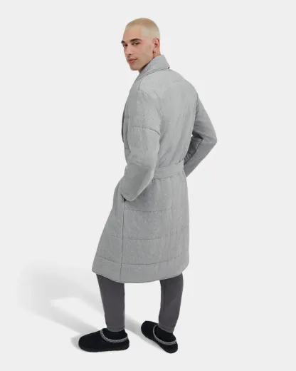 All Gender Quade Quilted Robe- UNISEX