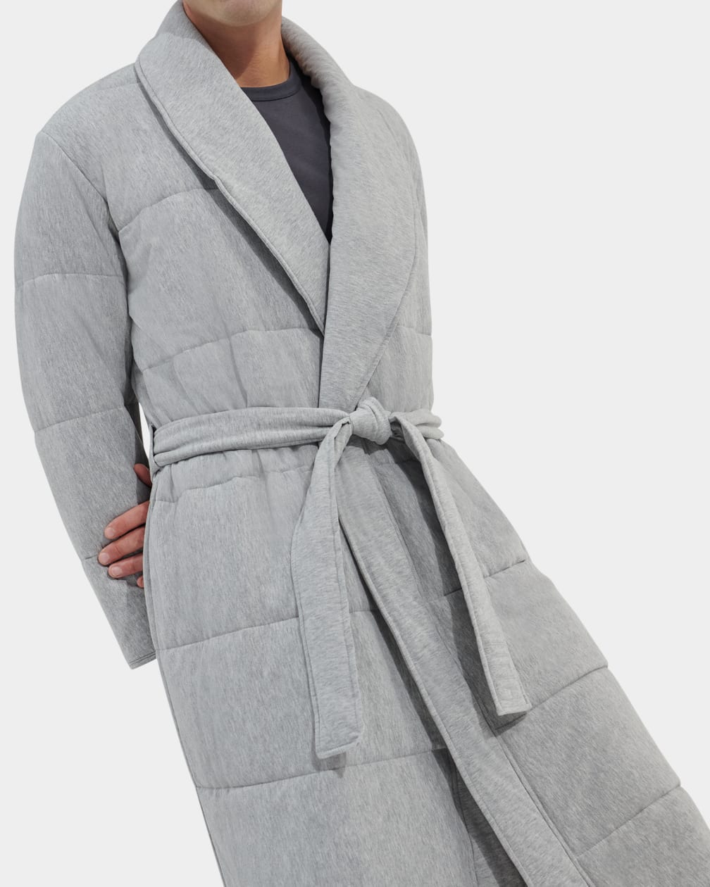 All Gender Quade Quilted Robe- UNISEX
