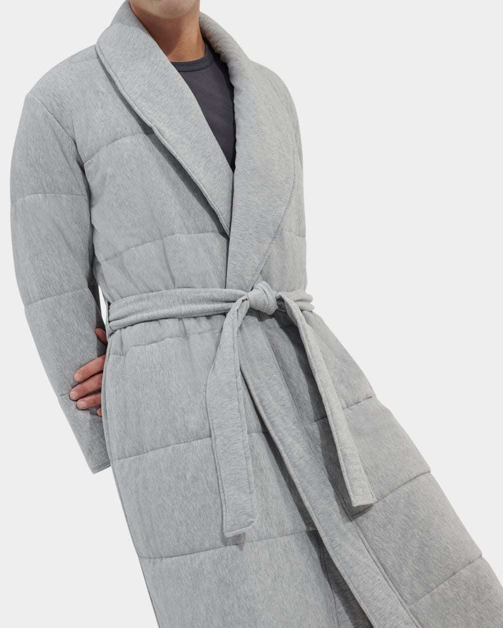 All Gender Quade Quilted Robe- UNISEX
