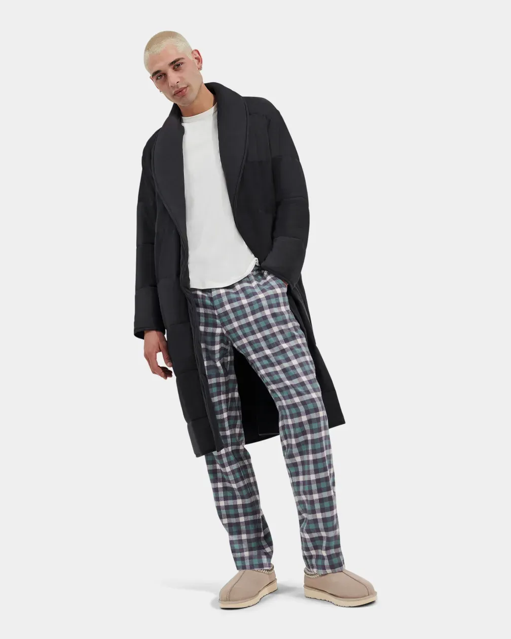 All Gender Quade Quilted Robe- UNISEX