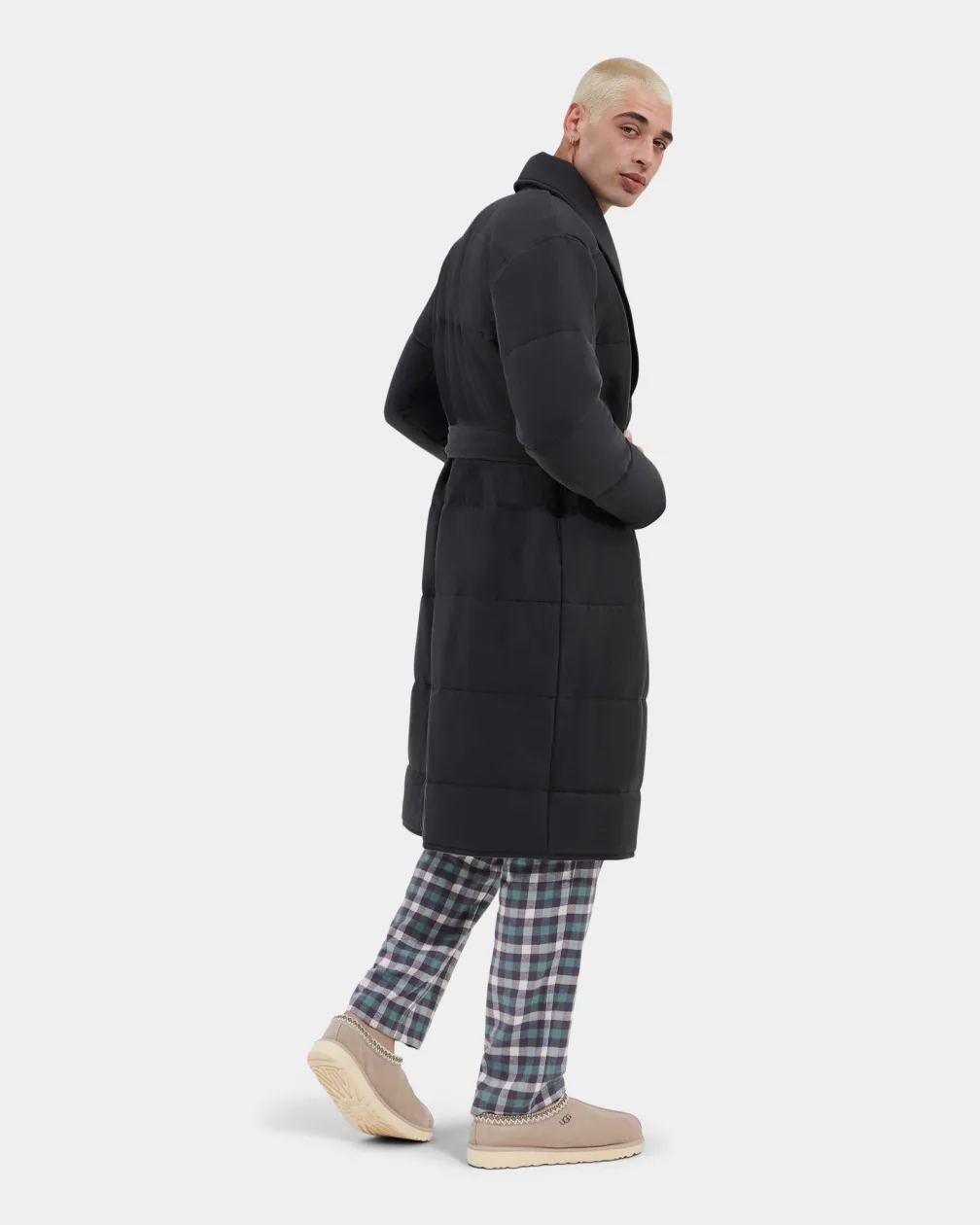All Gender Quade Quilted Robe- UNISEX