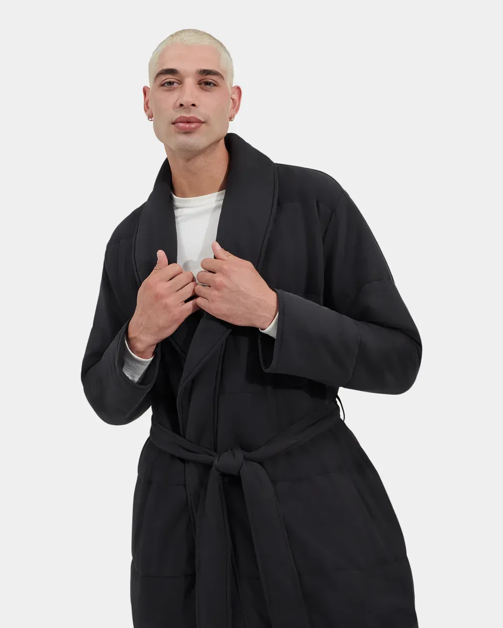All Gender Quade Quilted Robe- UNISEX