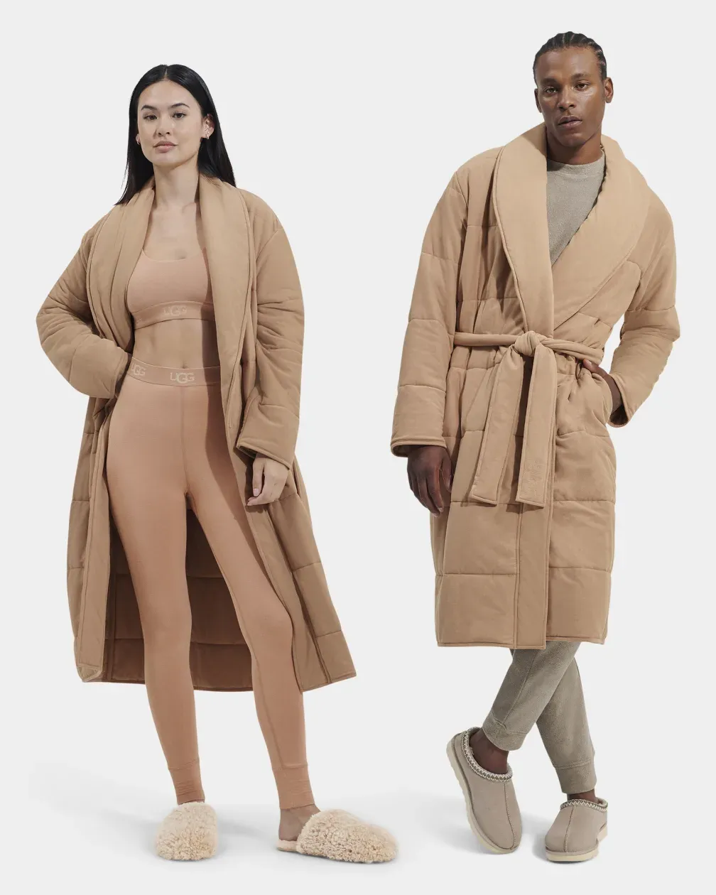 All Gender Quade Quilted Robe- UNISEX