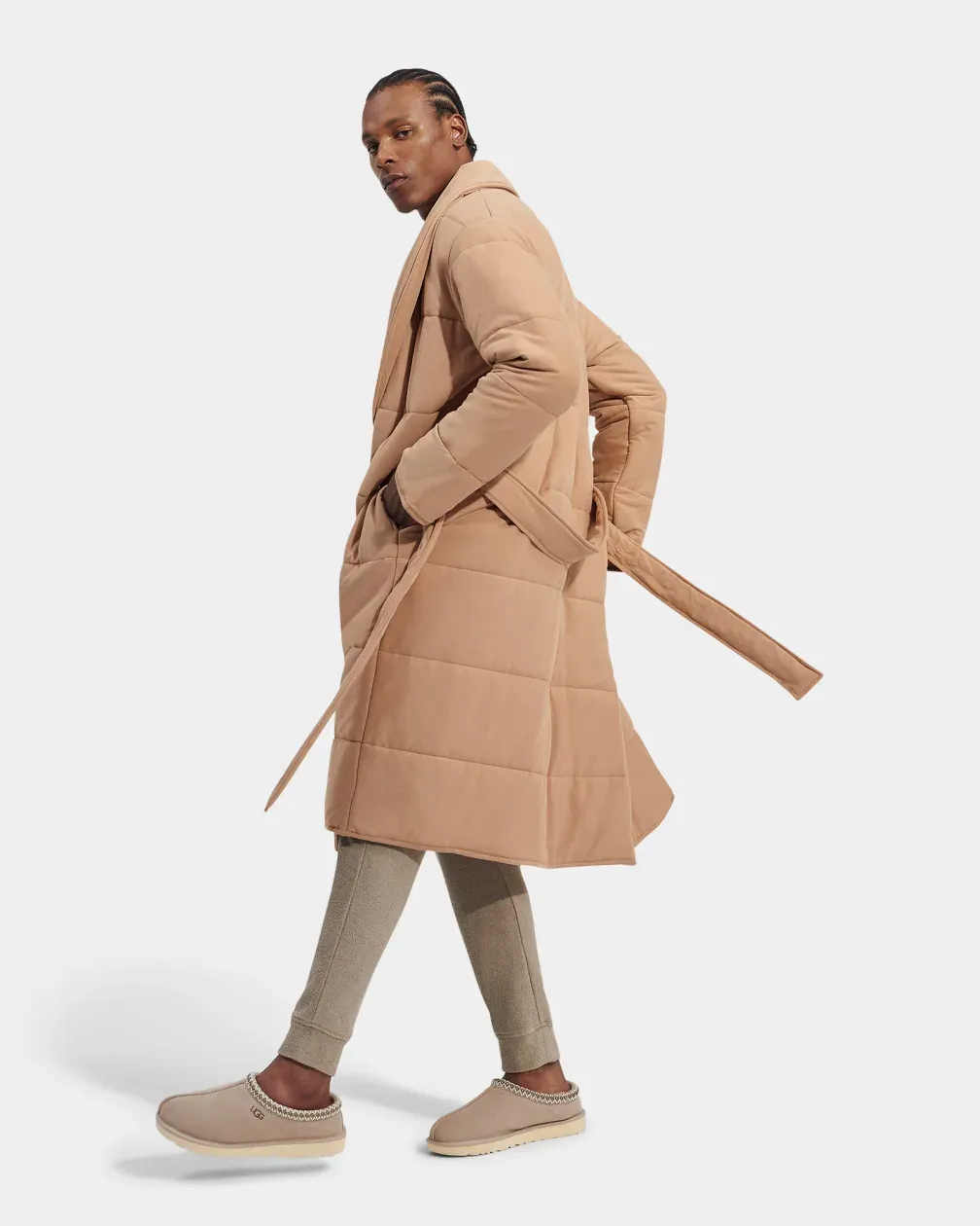 All Gender Quade Quilted Robe- UNISEX