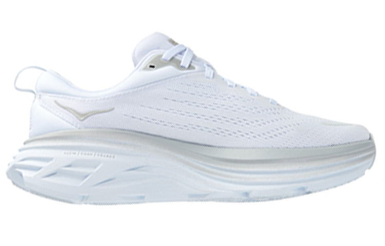 (WMNS)hoka ONE ONE Bondi 8 'White' 1127952-WWH