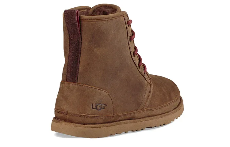 UtthhGG Neumel Luxe WP Harkley Waterproof Fleece Lined Brown 1017238-GRZ