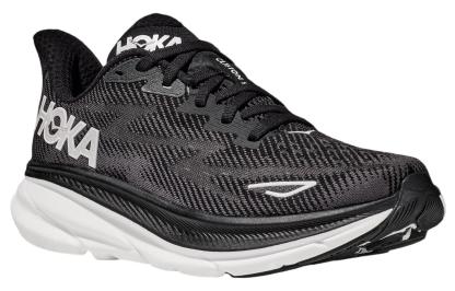 hoka ONE ONE Clifton 9 2E Wide 'Black White' 1132210-BWHT
