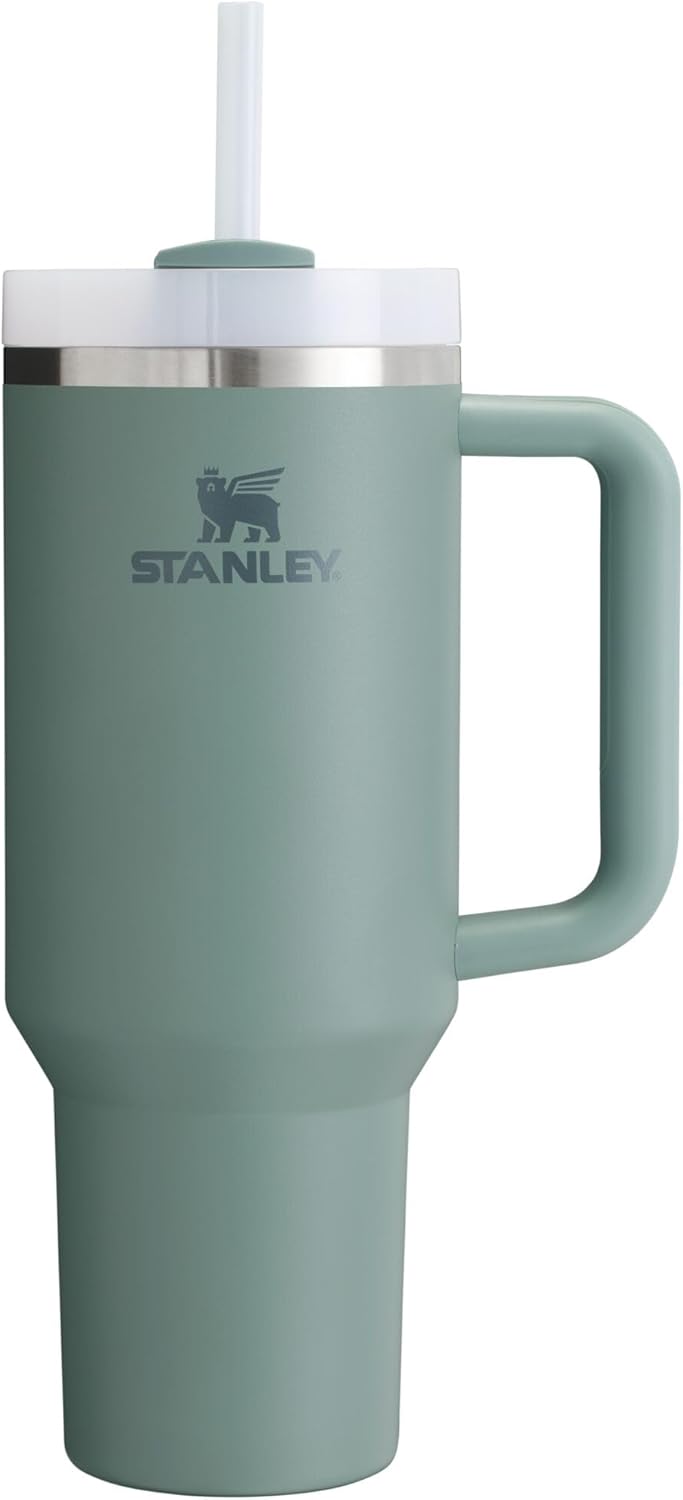 Stanthtley Quencher H2.0 FlowState Stainless Steel Vacuum Insulated Tumbler with Lid and Straw for Water, Iced Tea or Coffee