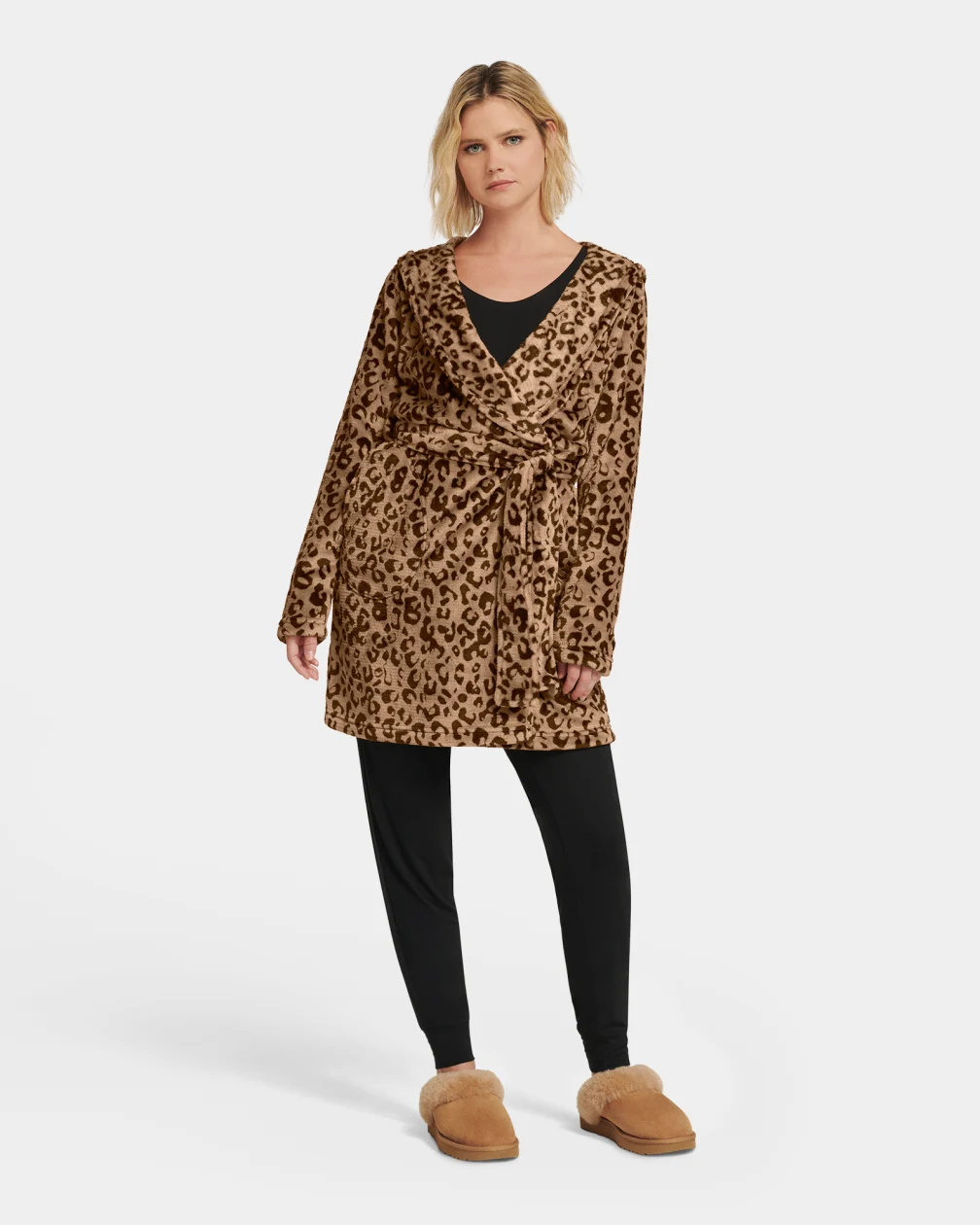 Miranda Fleece Robe Hot- WOMEN'S