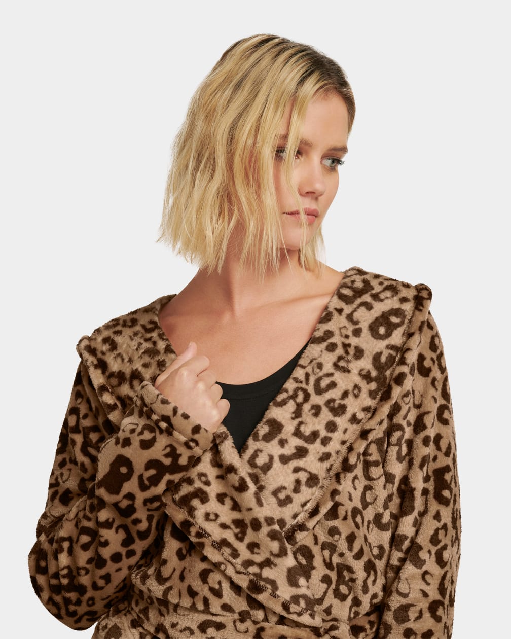 Miranda Fleece Robe Hot- WOMEN'S