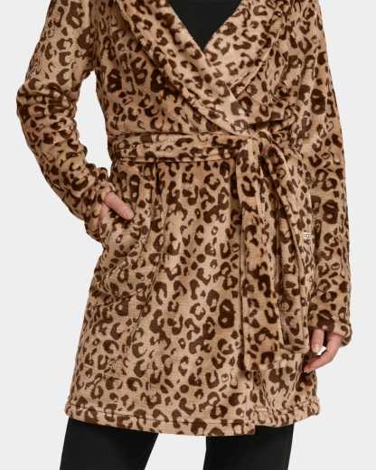 Miranda Fleece Robe Hot- WOMEN'S