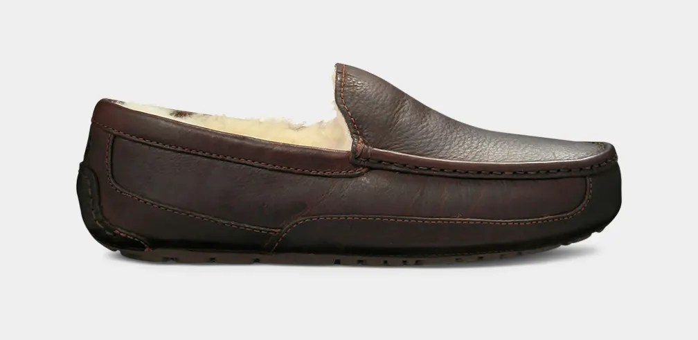 Ascot Leather Slipper - MEN��s