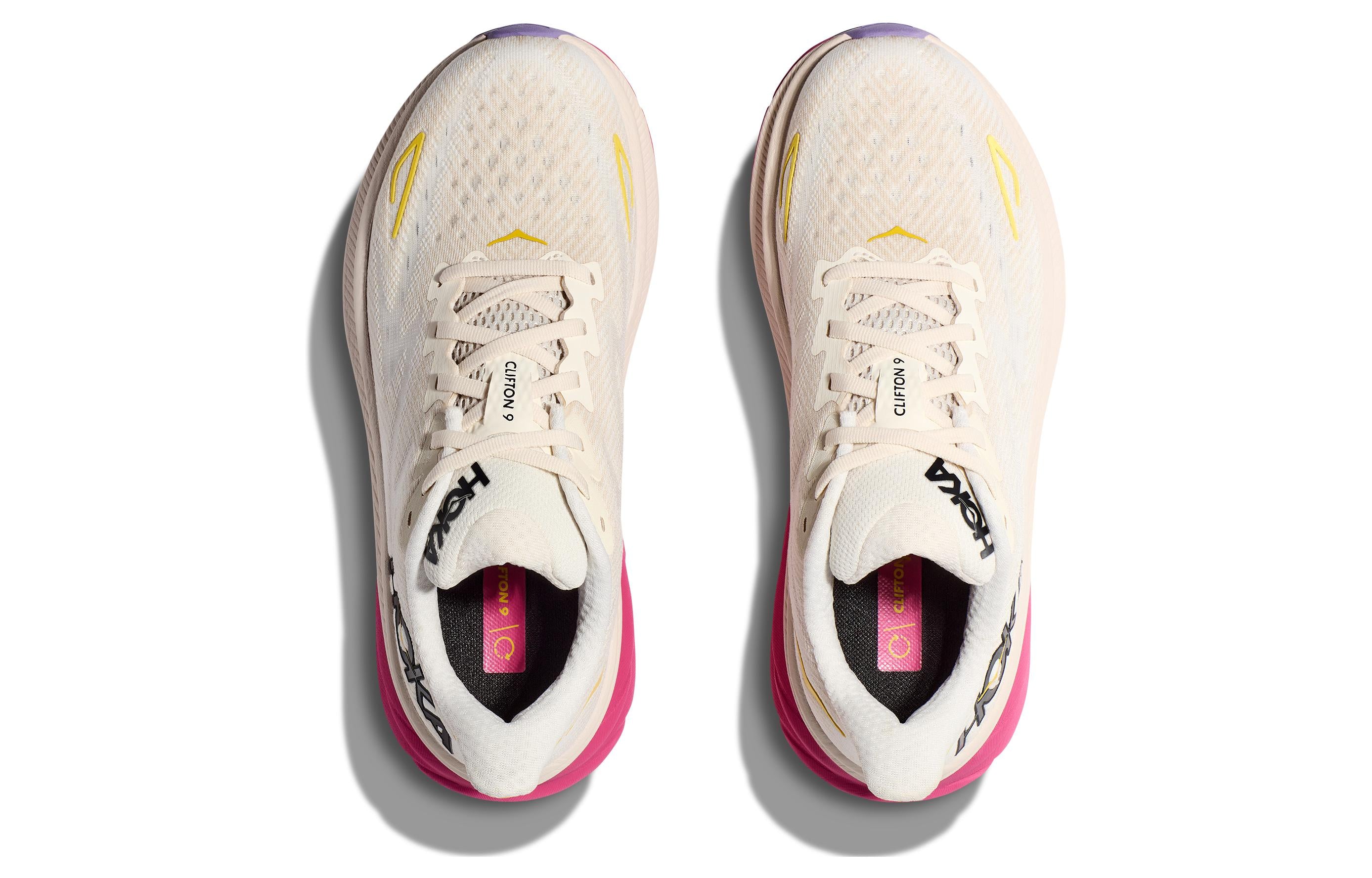 (WMNS) hoka ONE ONE Clifton 9 'Eggnog Blanc De Blanc' 1127896-EBDB