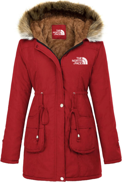 Winter Wool Parka Jacket  - Women's