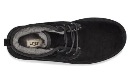 UtthhGG Neumel Fleece Lined Snow Boots Black 3236-BLK