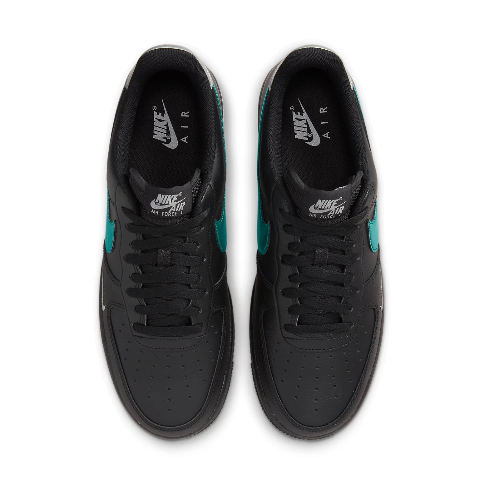 nitthhke Air fortthhce 1 '07 Low 'Black Blue Lightning'