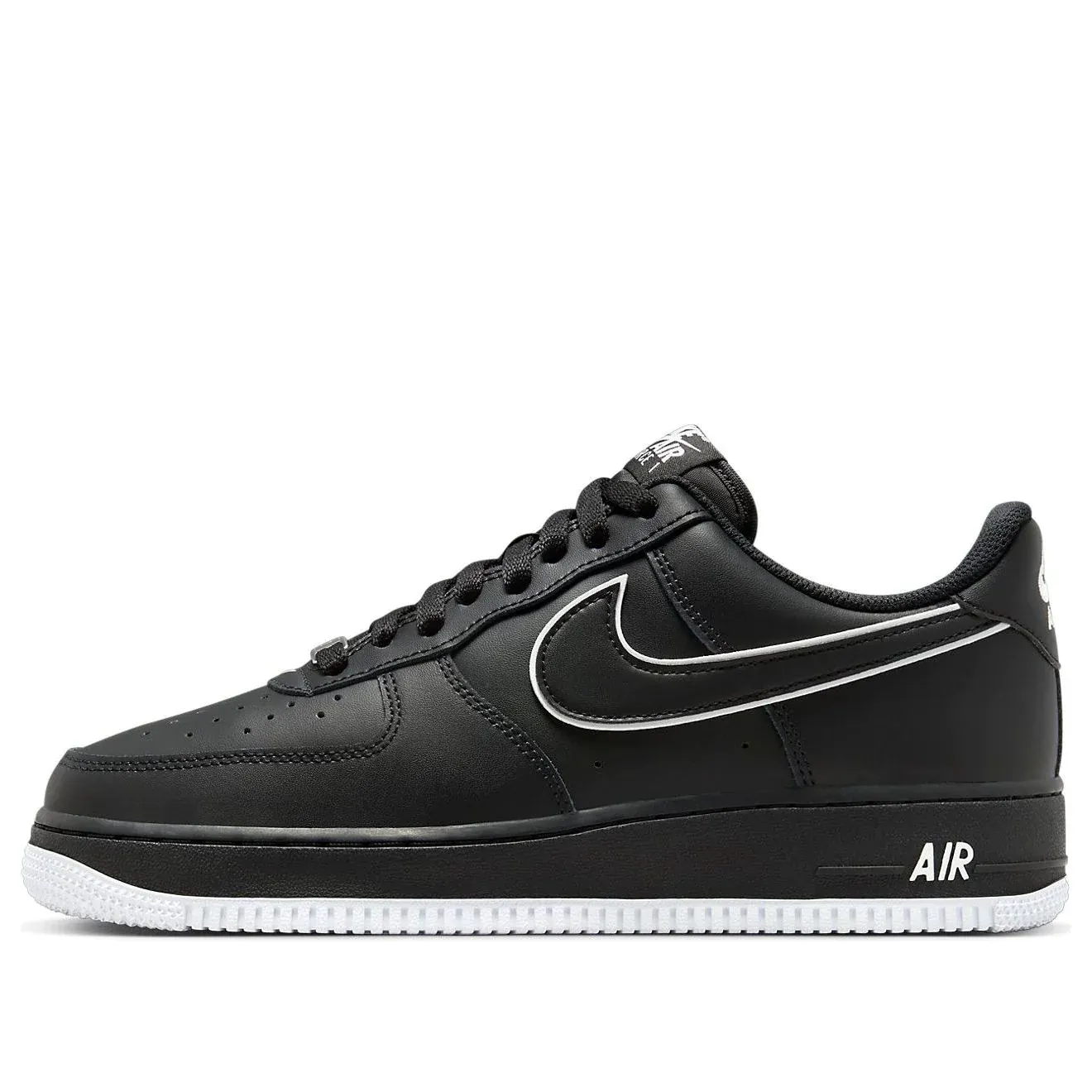 nitthhke Air fortthhce 1 Low '07 'Black White'