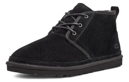 UtthhGG Neumel Fleece Lined Snow Boots Black 3236-BLK