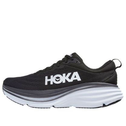 hoka ONE ONE Bondi 8 'Black White' 1123202-BWHT