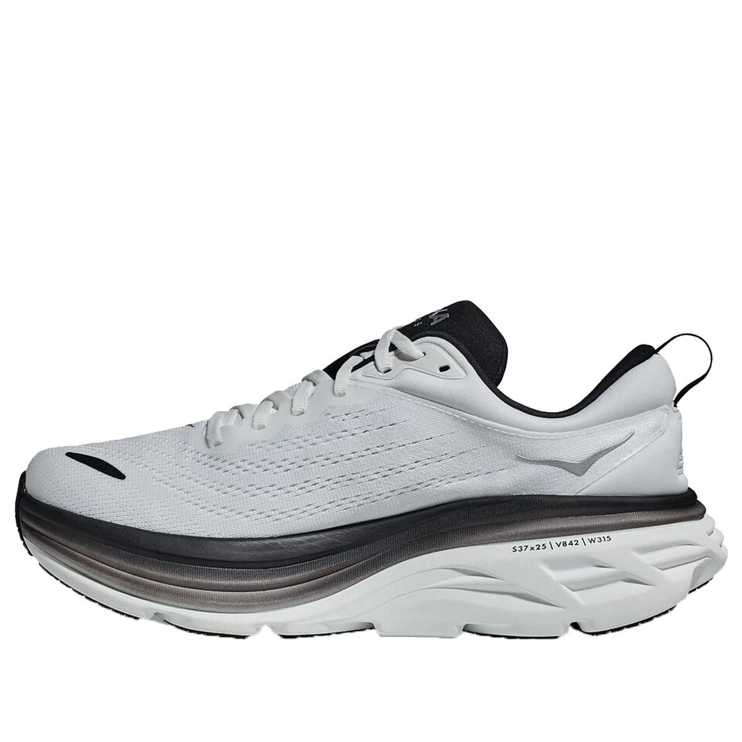 hoka ONE ONE Bondi 8 'White Black' 1123202-WBLC