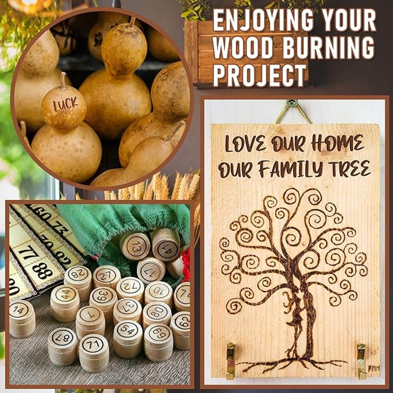 🔥Boxing Day Sale-49% OFF✉️26 Letters Copper Mold —DIY Wood Burning/Carving Set