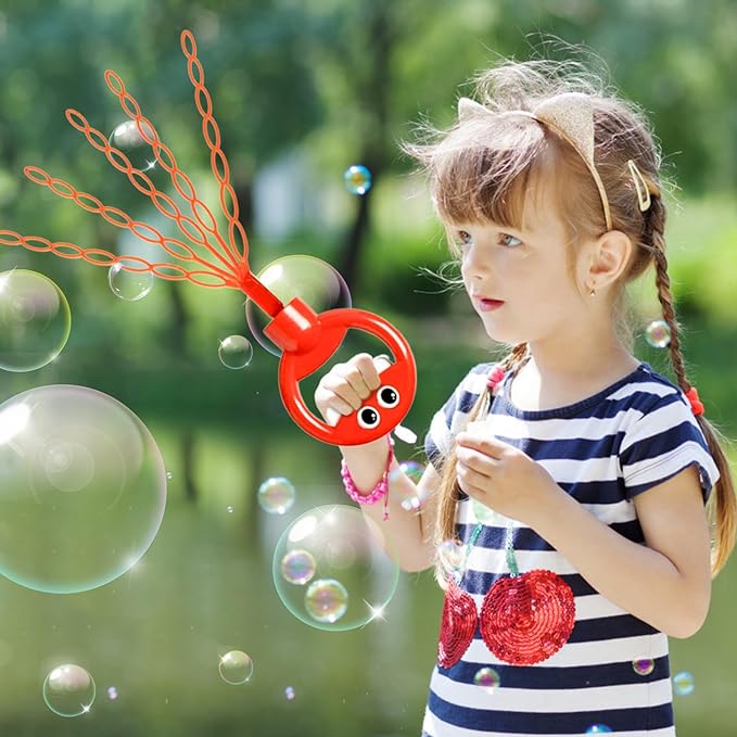 (💦SUMMER HOT SALE- 49% OFF💦)😄2024 New 32 Hole Smiling Face Bubble Stick🎉BUY 2 GET EXTRA 10% OFF